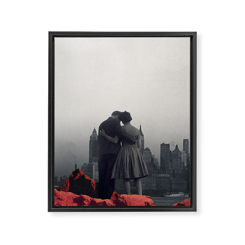 Dying In Your Arms Framed Canvas Print Gallery Image 6