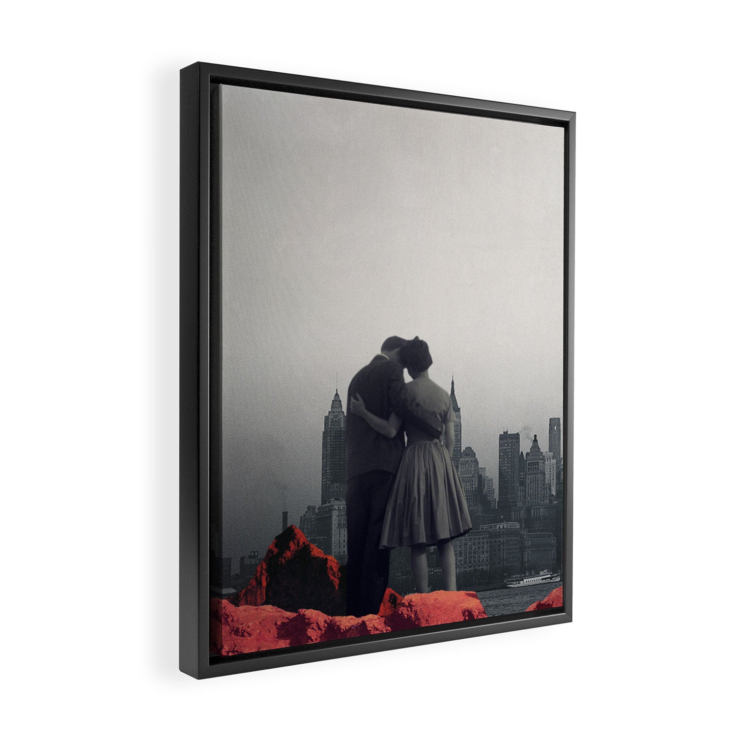 Dying In Your Arms Framed Canvas Print Gallery Image 2