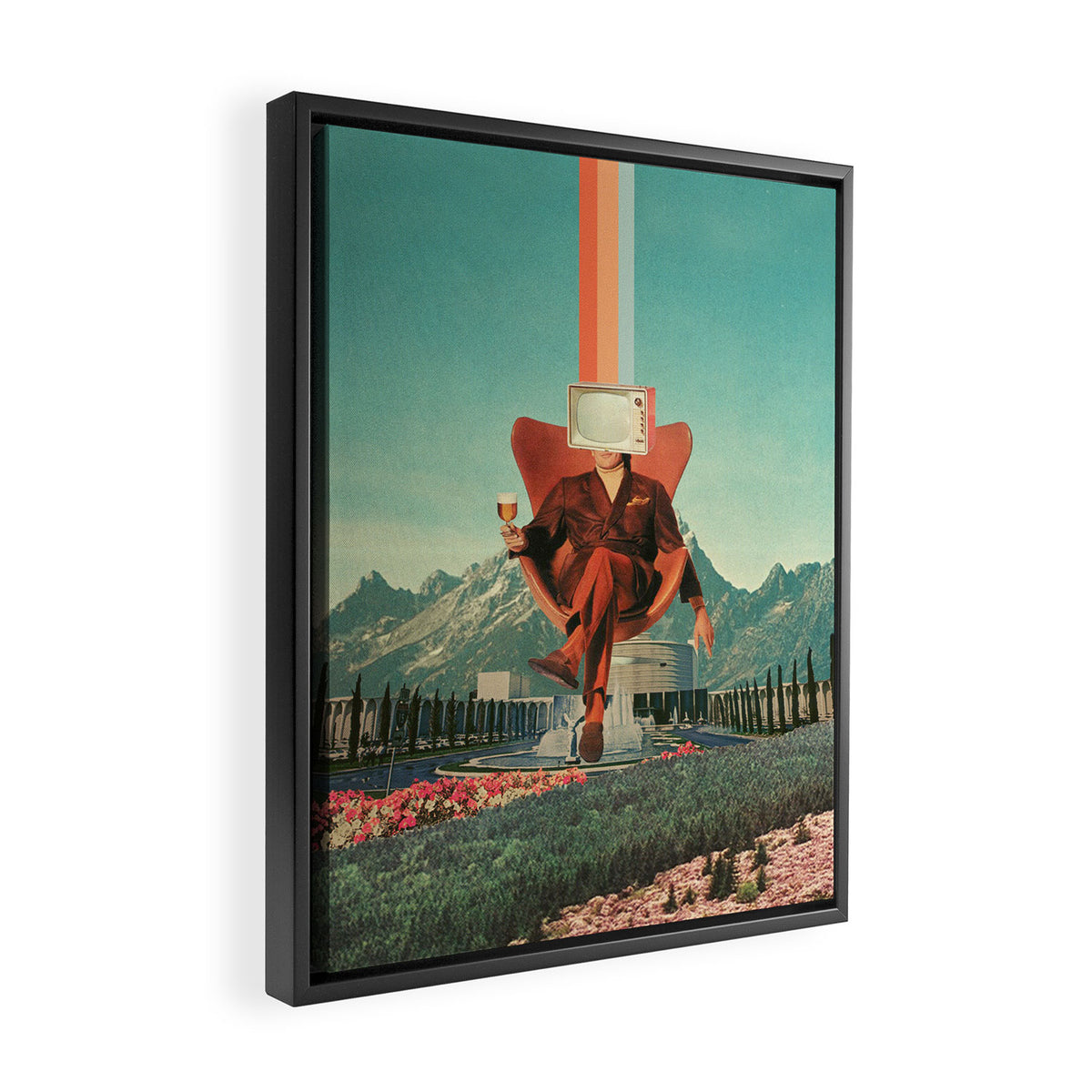 Enemy Framed Canvas Print Gallery Image 2
