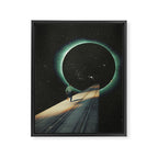 Escaping into the Void Framed Canvas Print Gallery Image 6
