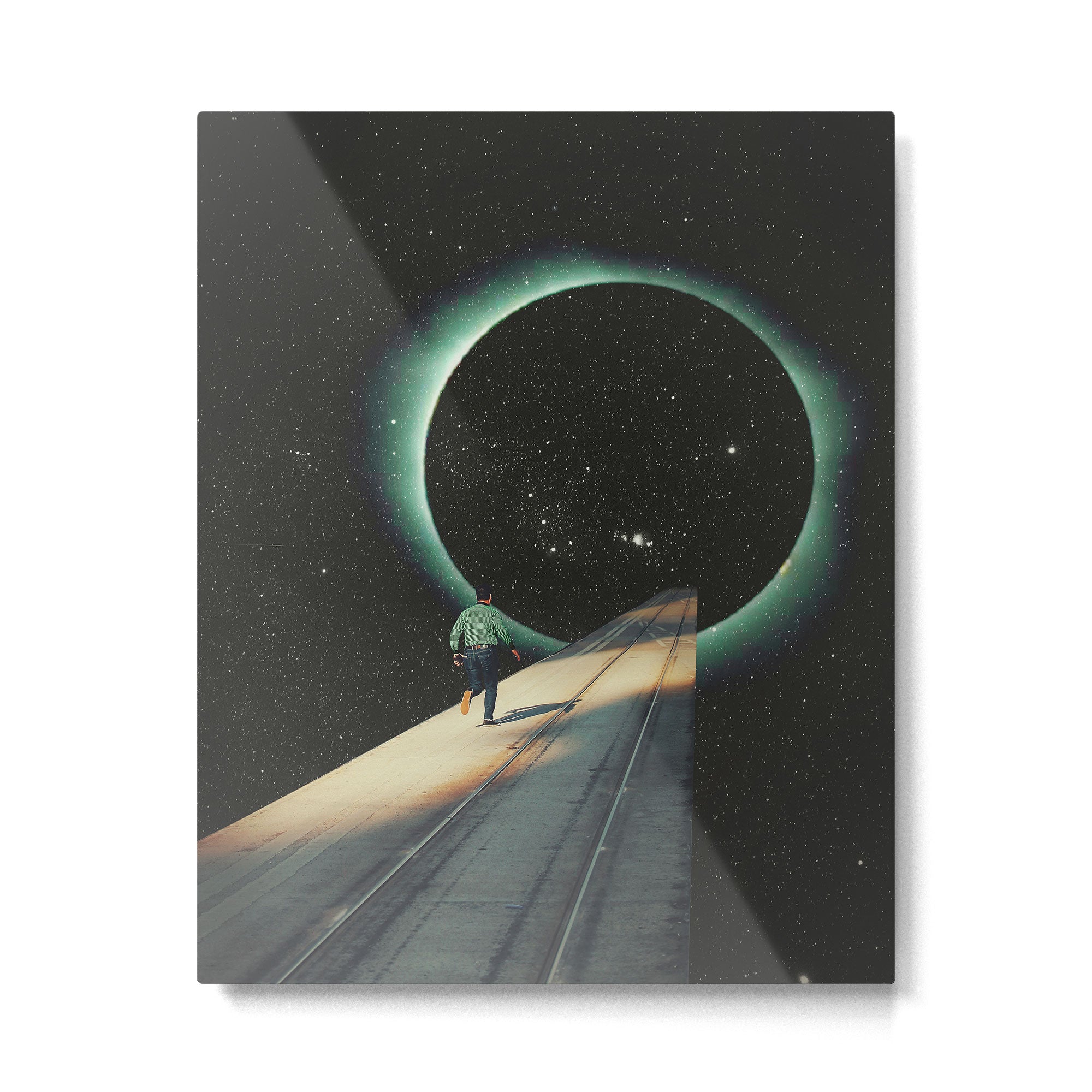Escaping into the Void Metal Print Gallery Image 4