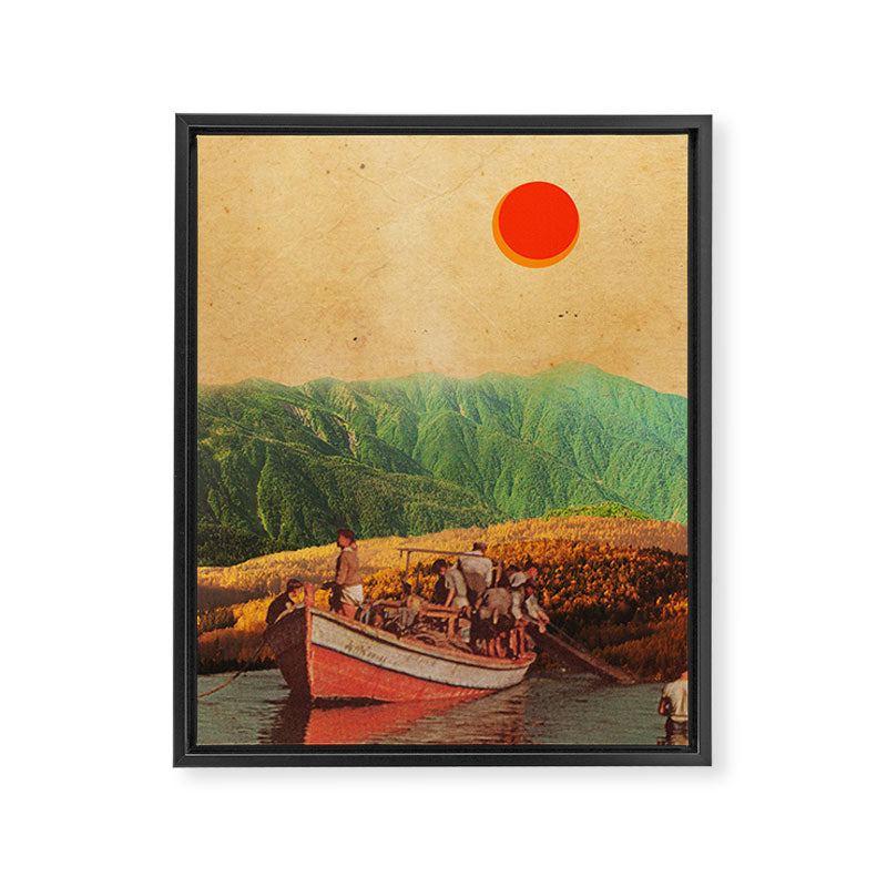 Eternal Noons Framed Canvas Print Gallery Image 3