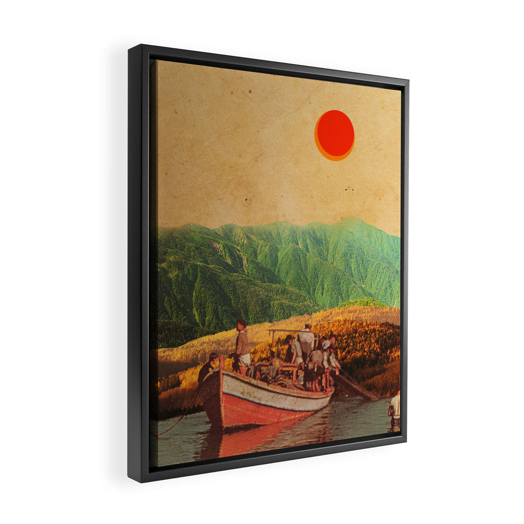 Eternal Noons Framed Canvas Print Gallery Image 2