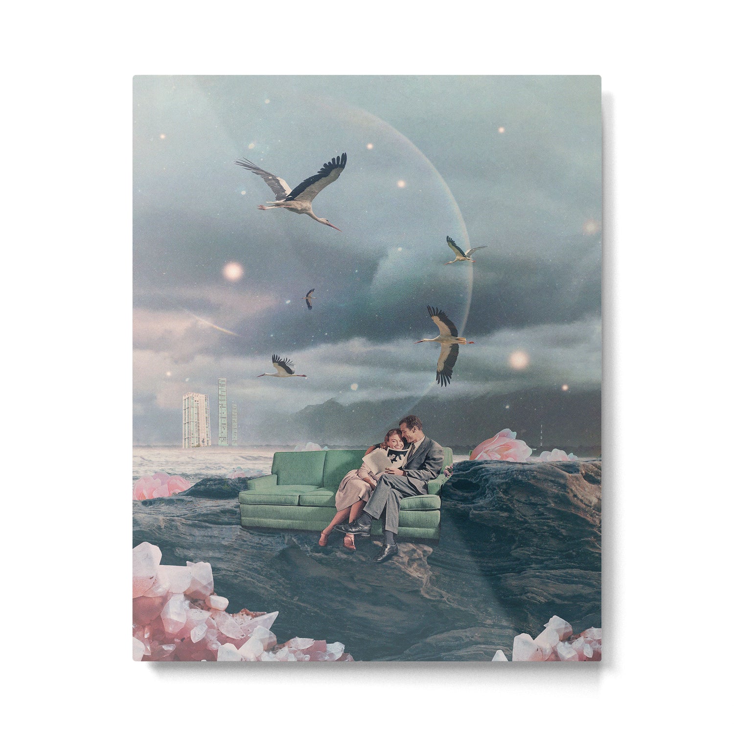 Evenings that I can't Remember Metal Print Gallery Image 4
