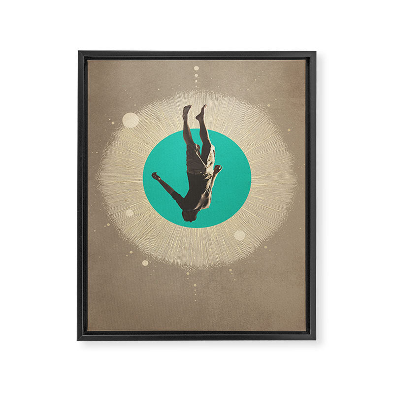 Every Fall is a Rise Framed Canvas Print Gallery Image 6