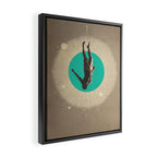 Every Fall is a Rise Framed Canvas Print Gallery Image 2