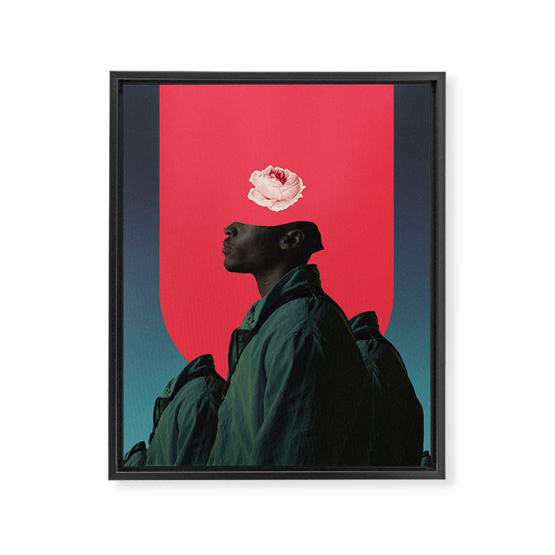 Every Man is a Mountain Framed Canvas Print Gallery Image 6