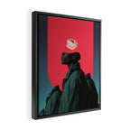 Every Man is a Mountain Framed Canvas Print Gallery Image 2