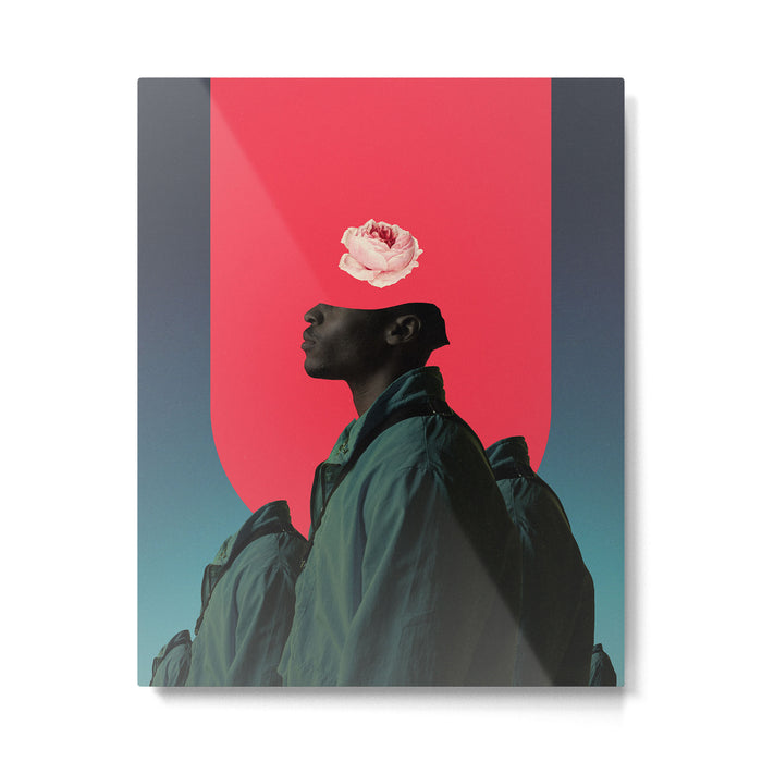 Every Man is a Mountain Metal Print Gallery Image 1