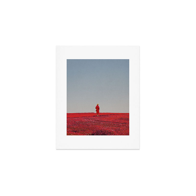 Everything was Red Art Print Gallery Image 1