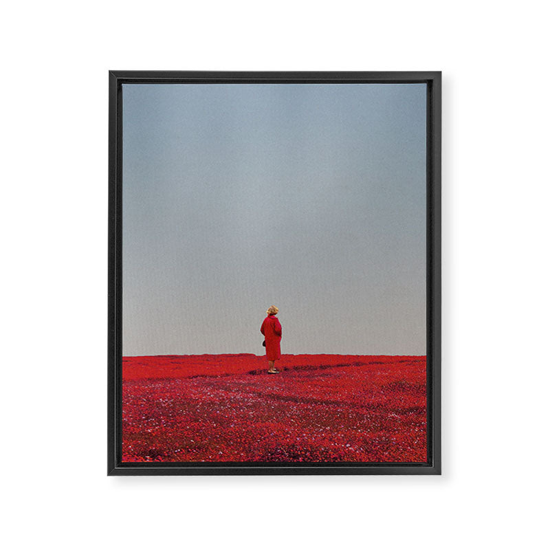 Everything was Red Framed Canvas Print Gallery Image 6