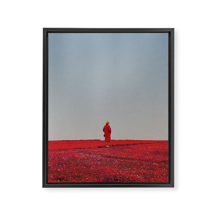 Everything was Red Framed Canvas Print Gallery Image 1