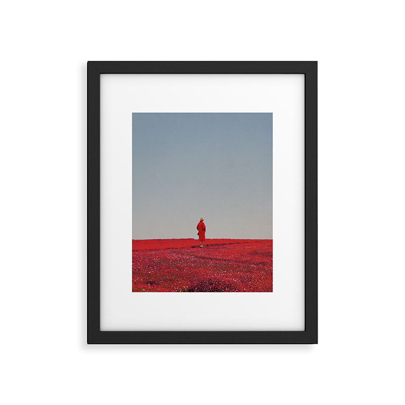 Everything was Red Framed Art Print Gallery Image 5