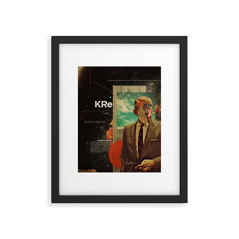 Exhaling My Thoughts Framed Art Print Gallery Image 5