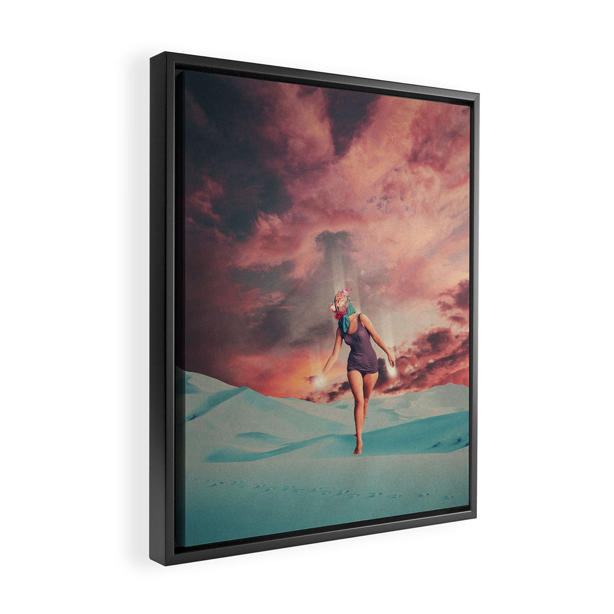 Fading into the Light Framed Canvas Print Gallery Image 2