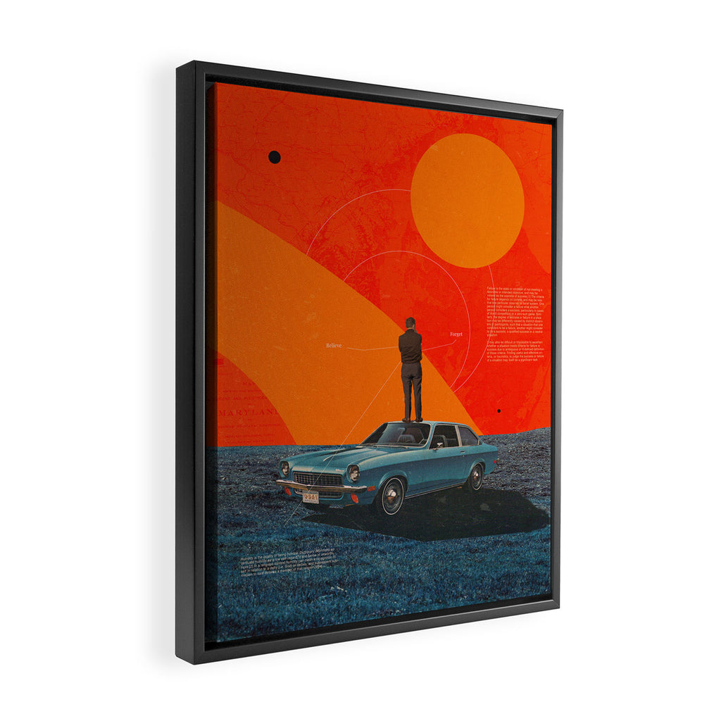 Failure as an Option Framed Canvas Print Gallery Image 2