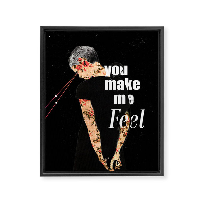 Feel Framed Canvas Print Gallery Image 1