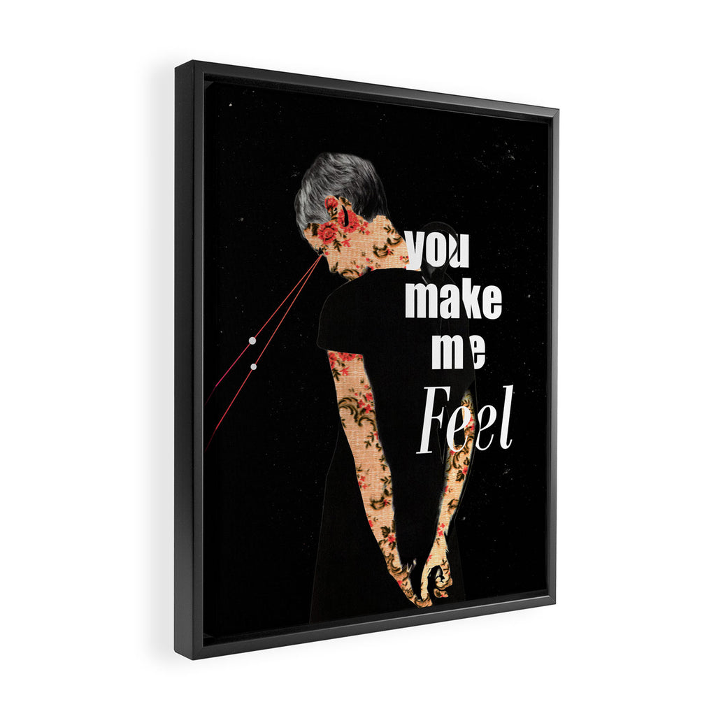Feel Framed Canvas Print Gallery Image 2