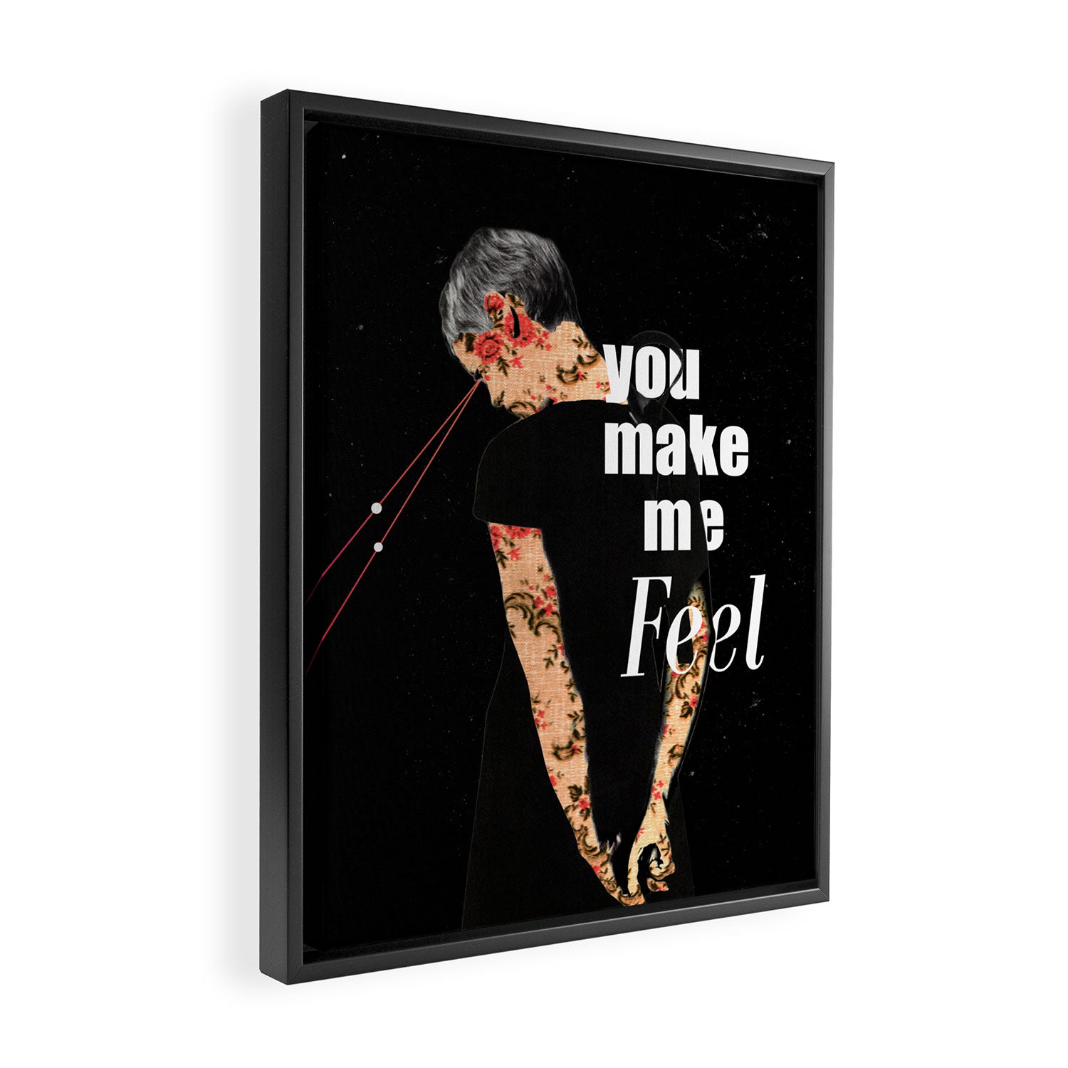 Feel Framed Canvas Print Gallery Image 2