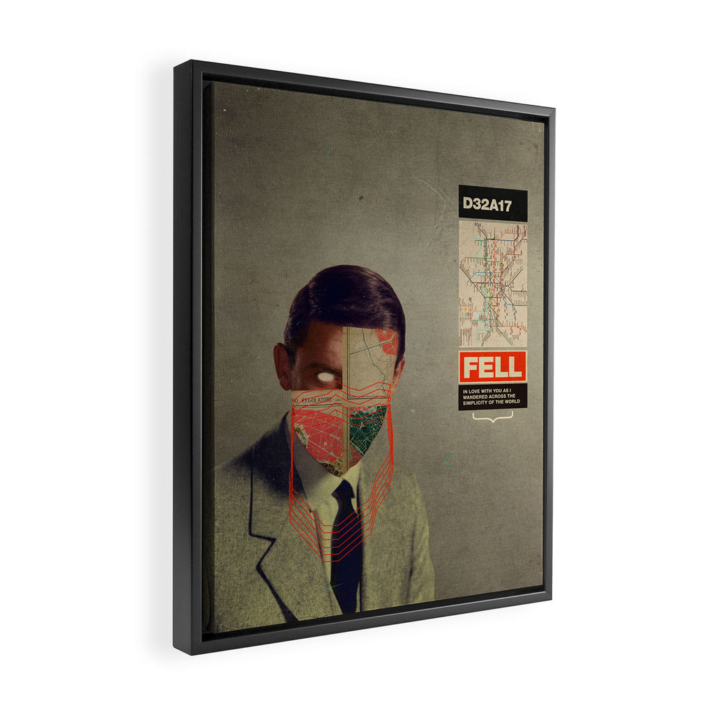 Fell Framed Canvas Print Gallery Image 2