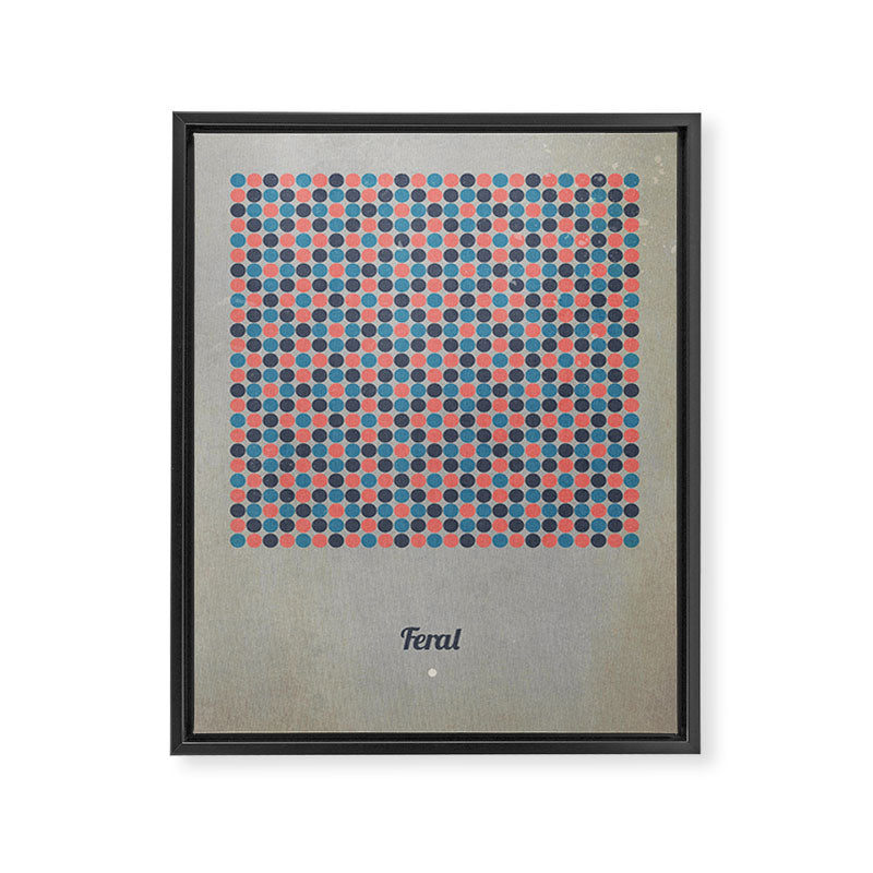 Feral Framed Canvas Print Gallery Image 8