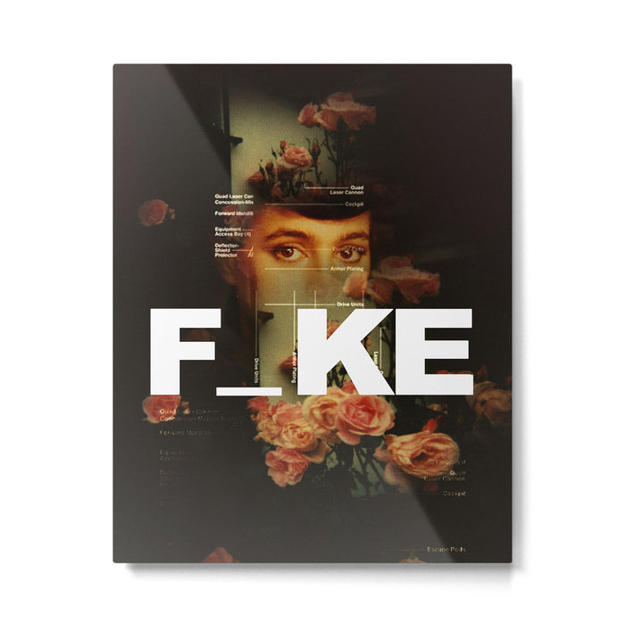F_ke Metal Print Gallery Image 1