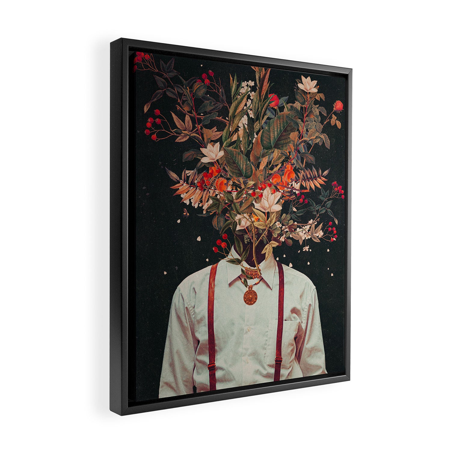 Foliage Framed Canvas Print Gallery Image 2