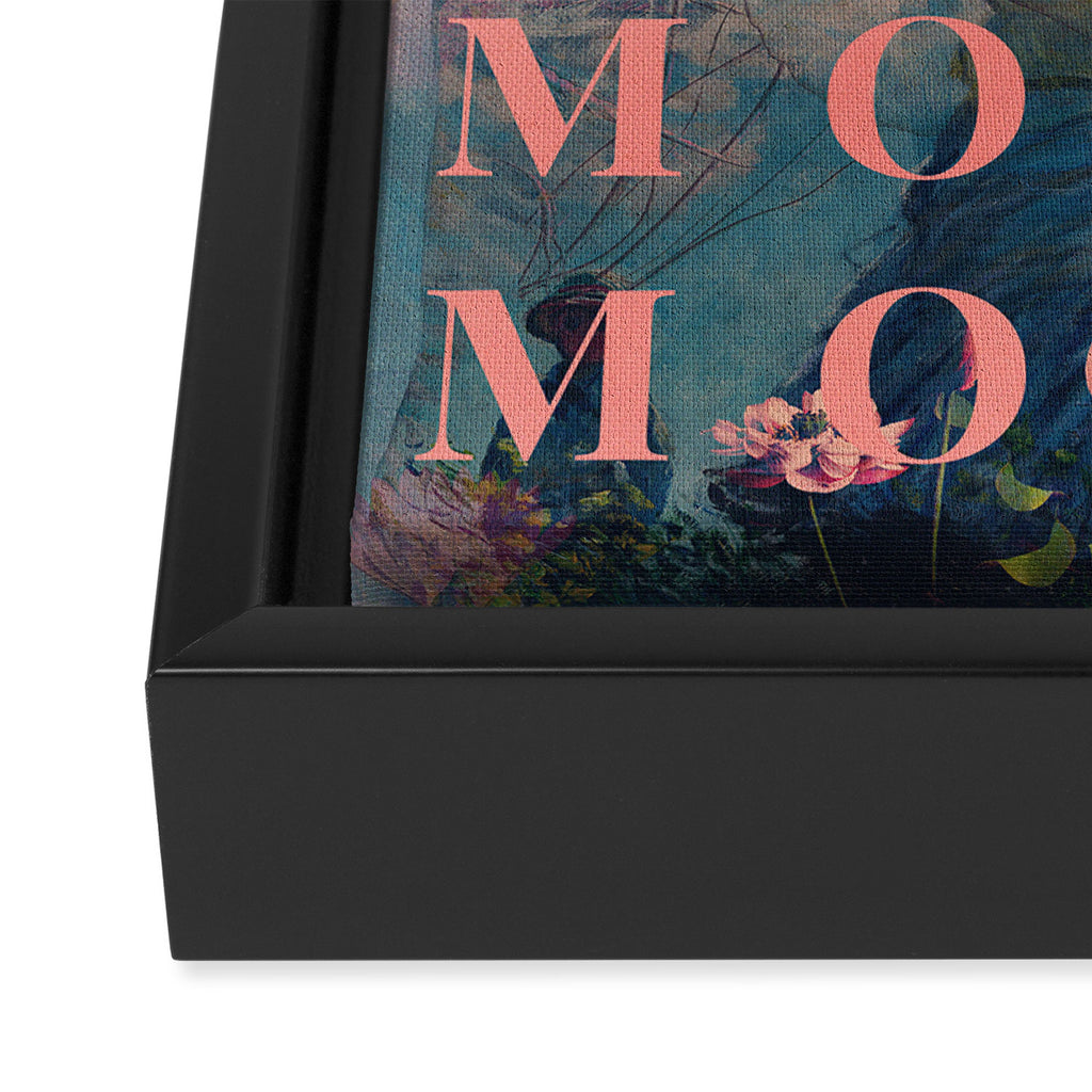 For Claude Monet Framed Canvas Print Gallery Image 3