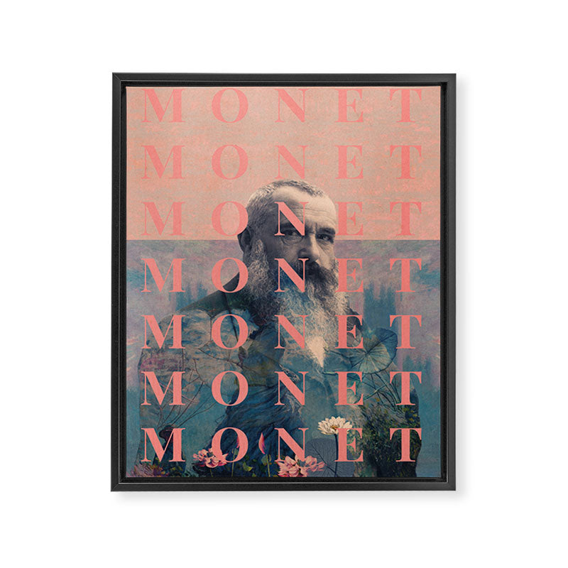 For Claude Monet Framed Canvas Print Gallery Image 6