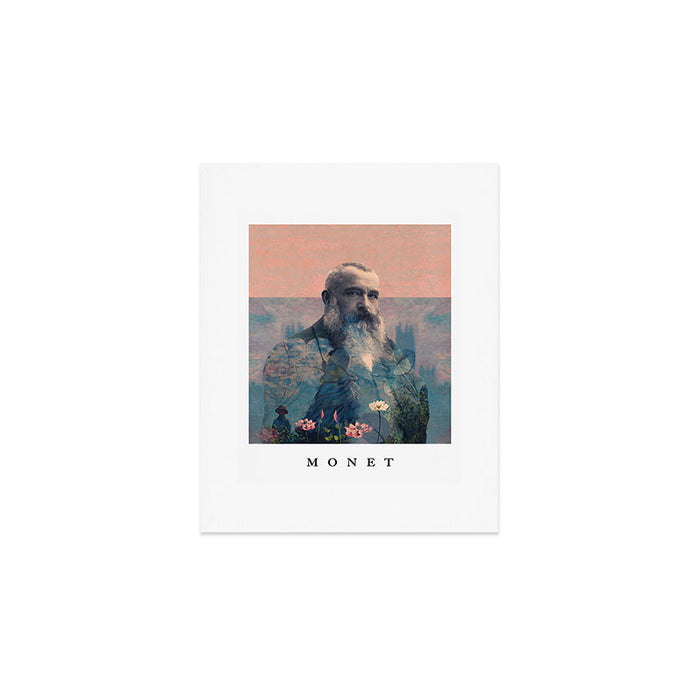 For Claude Monet - with border Art Print Gallery Image 1