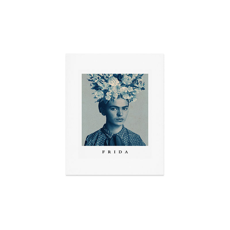for Frida ~ with border Art Print Gallery Image 1