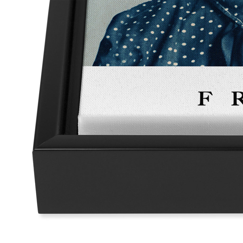 for Frida ~ with border Framed Canvas Print Gallery Image 3
