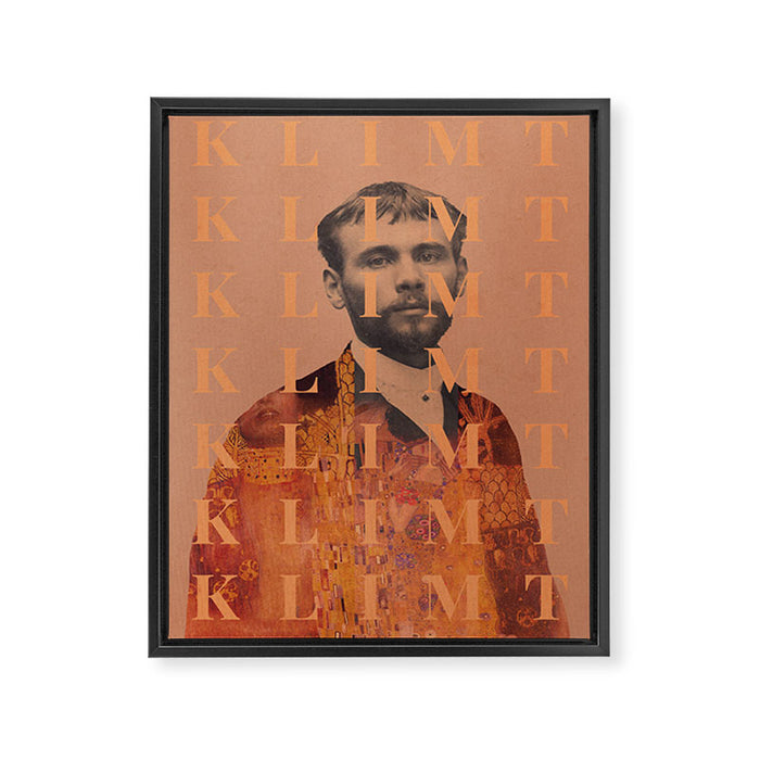 for Gustav Klimt 02 Framed Canvas Print Gallery Image 1