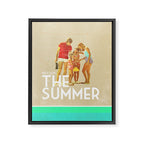 For The Summer Framed Canvas Print Gallery Image 6