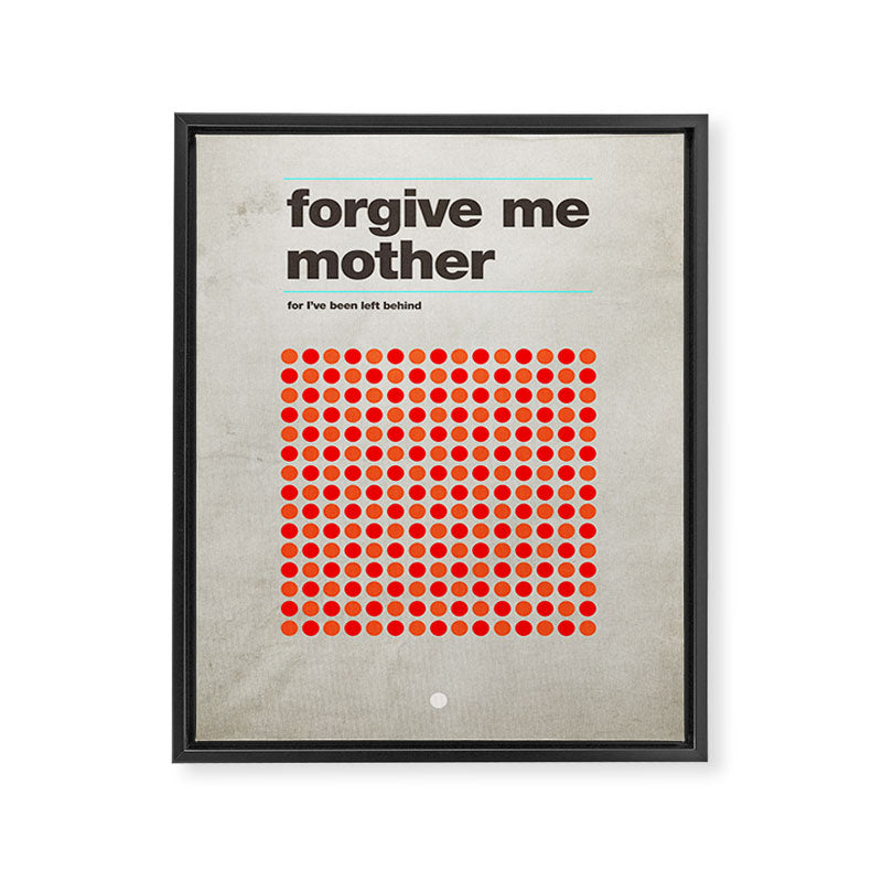 Forgive Me Mother Framed Canvas Print Gallery Image 6