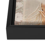 Fractionalized Elegance Framed Canvas Print Gallery Image 3