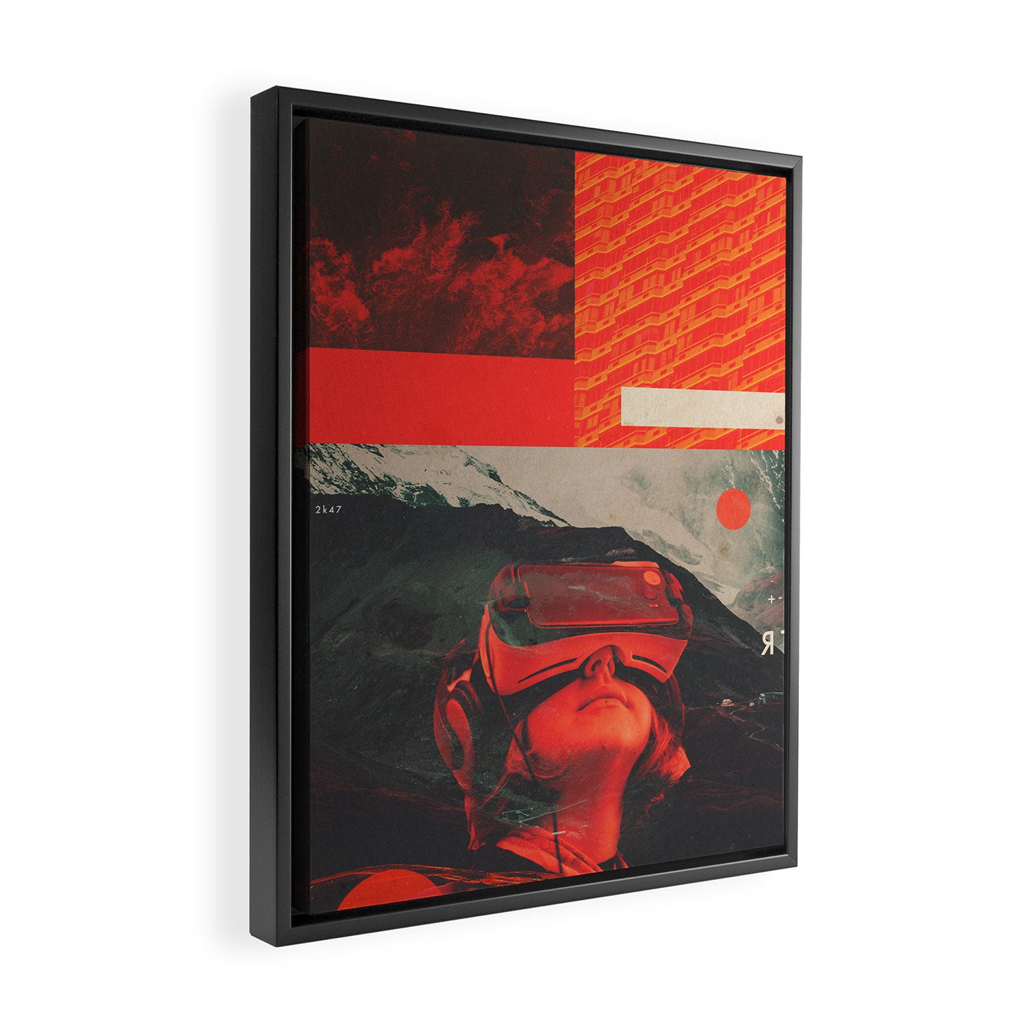 FTR2k47 Framed Canvas Print Gallery Image 2