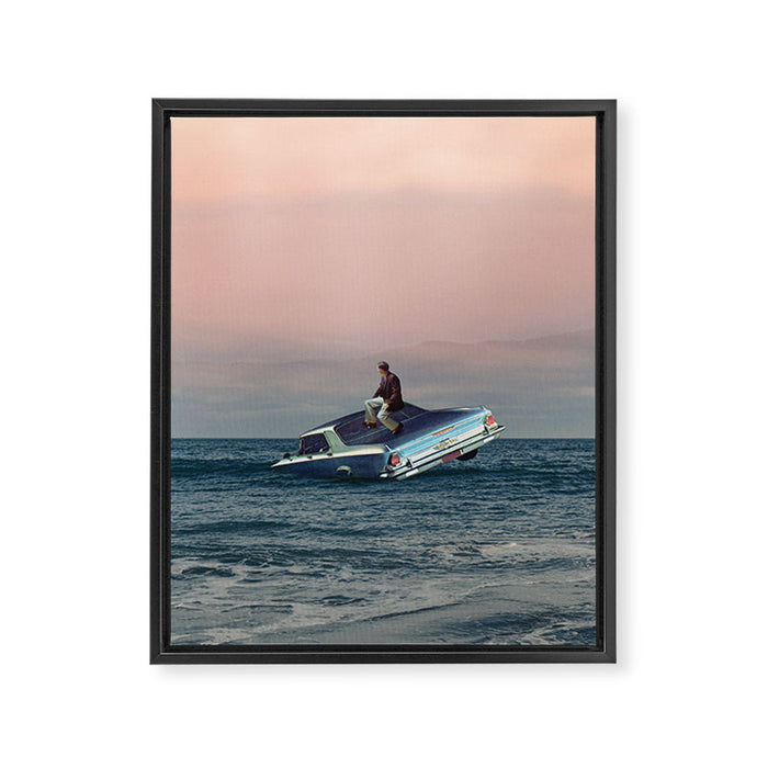 Garrett Alone Framed Canvas Print Gallery Image 1