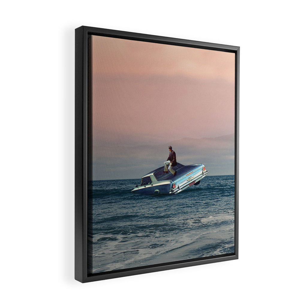 Garrett Alone Framed Canvas Print Gallery Image 2