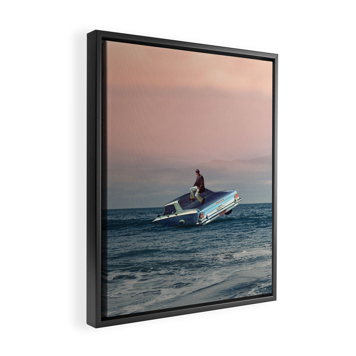 Garrett Alone Framed Canvas Print Gallery Image 2