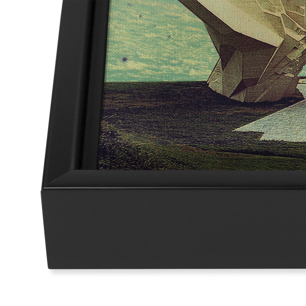 Gates Framed Canvas Print Gallery Image 3