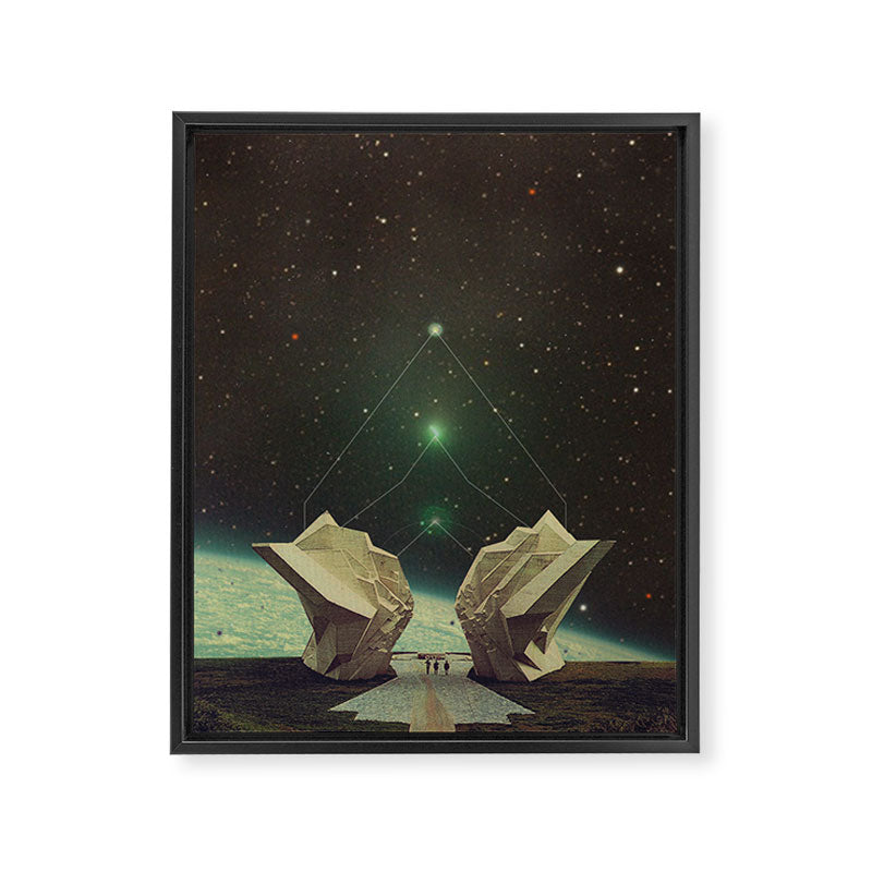 Gates Framed Canvas Print Gallery Image 6