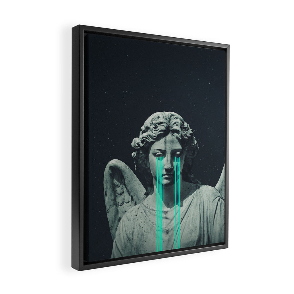 Gaze from Above Framed Canvas Print Gallery Image 2
