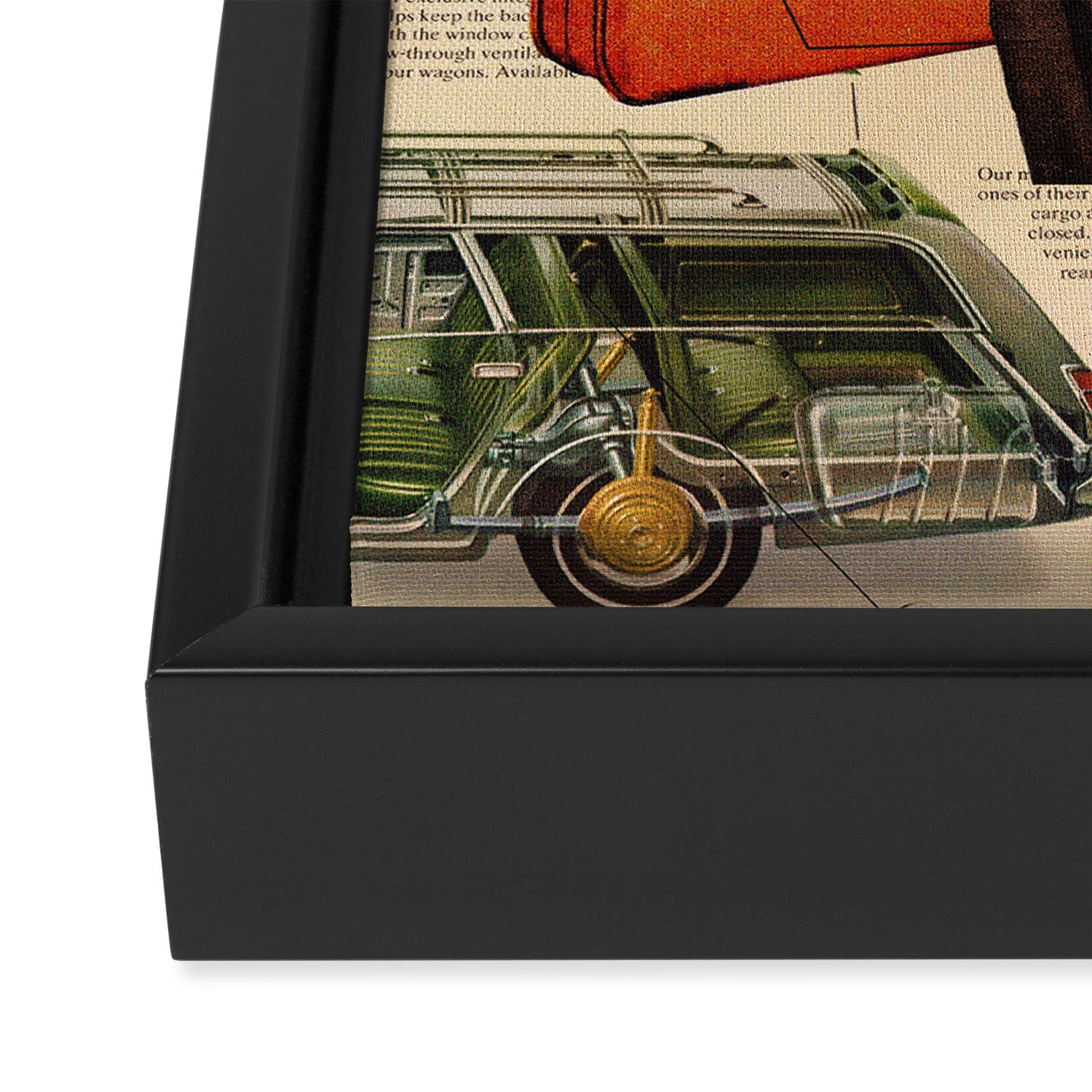 Give & Thank You Framed Canvas Print Gallery Image 3