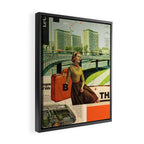 Give & Thank You Framed Canvas Print Gallery Image 2