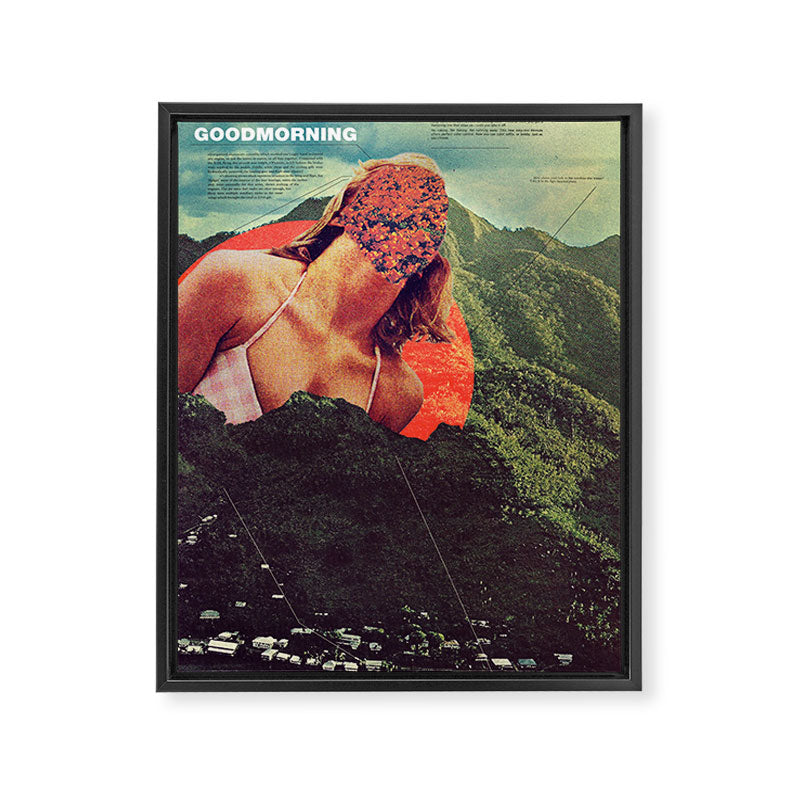 Good Morning Framed Canvas Print Gallery Image 8