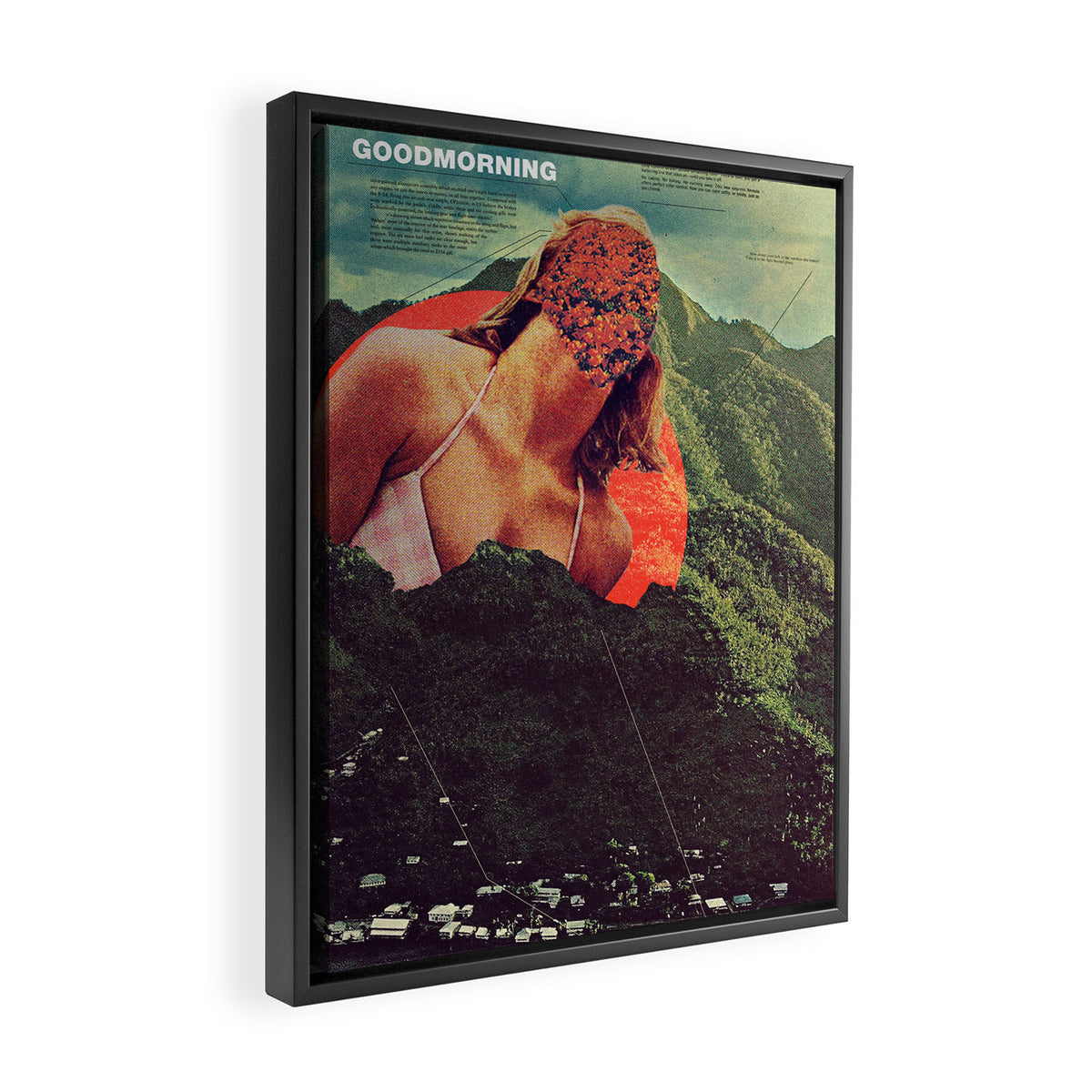 Good Morning Framed Canvas Print Gallery Image 2