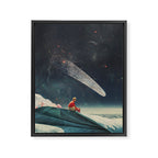 Guided by Comets Framed Canvas Print Gallery Image 6