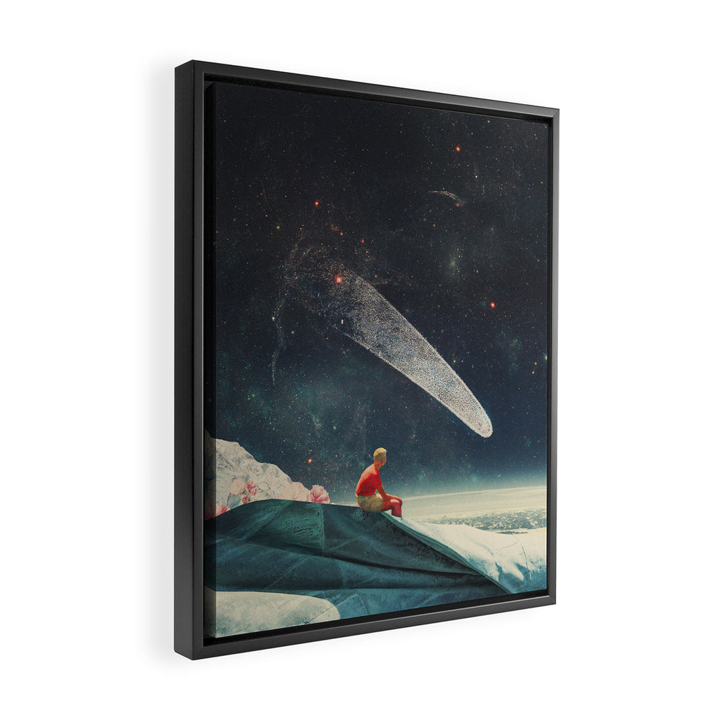 Guided by Comets Framed Canvas Print Gallery Image 2