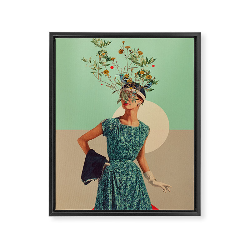 Haru Framed Canvas Print Gallery Image 6